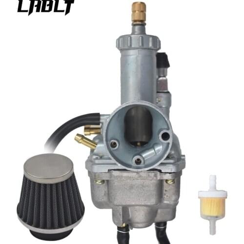 Carburetor + Air Filter For Kawasaki Bayou 220 250 KLF220A KLF250A