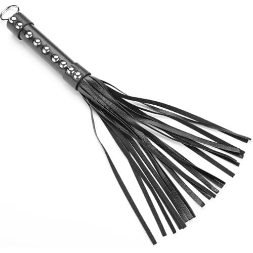 High Quality Pu Pimp Sex Swing Racing Horseback Crop Party Whipping Hand Cuff Queen Dark Horse Riding Fetish Man Spanking Toy