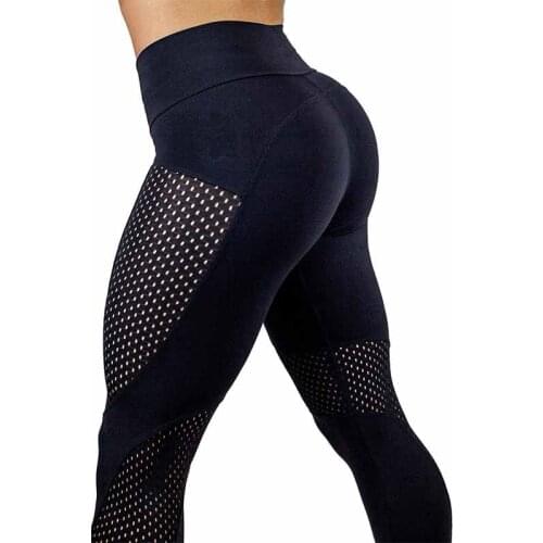 New Quick-drying Yarn Leggings Fashion Ankle-Length Legging Fitness Black Leggins