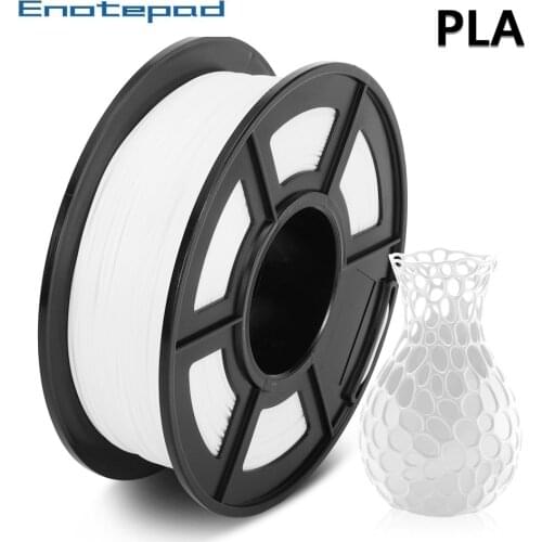 Enotepad 1.75mm 1kg PLA 3d Printer Filament 2.2lbs Pla Materials With Rohs&reach Certificate 100% no bubble pla filament 1kg