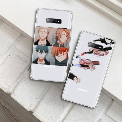 Japan Given Anime Fitted Music Gay Phone Case Transparent For Samsung Galaxy A71 A21s S8 S9 S10 plus note 20 ultra