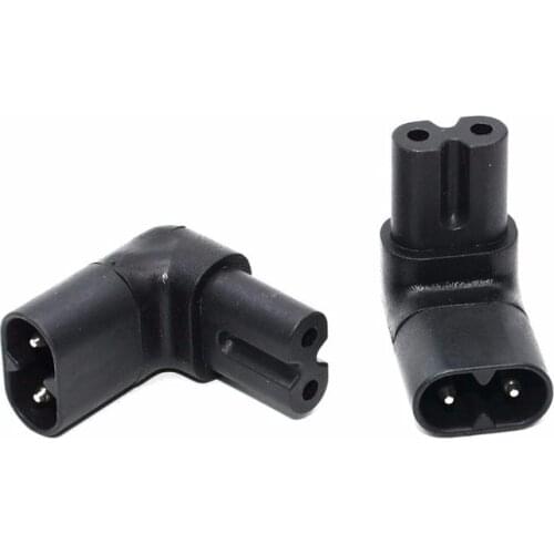 Figure 8 IEC 320 C7-C8 up down angle right angle AC Power adapte