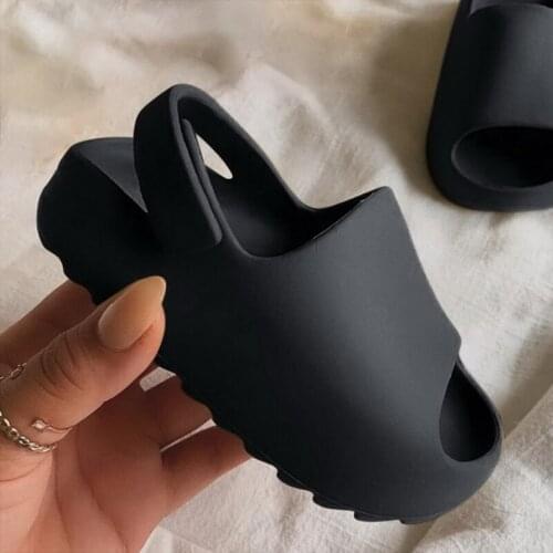 Fashion Sandals Baby Toddlers Boys Girls Shoes Casual Lightweight Water Shoes Slip On Foam Beach Soft Sole Kids Children Sandals