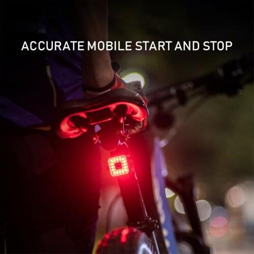 Bike Tail Light LED Lamp Waterproof USB Rechargeable Bicycle Light Riding Safety Warning Saddle Bike Rear Light Cycling Parts