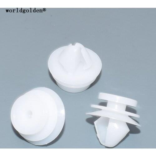 Worldgolden 100pcs auto fasteners Door Panel Retainer for Land Rover LR028939