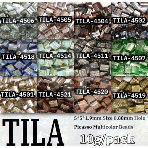 BLUESTAR Japanese Tila Beads Miyuki Boho Chic Style Bracelet Seed Beads Handicraft For Jewelry Beadwork DIY clothing accessories