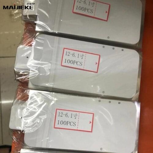 100pcs Phone Front Protective Film Factory film For iPhone 12 pro 11 pro max X XS MAX XR 6 6s 7 8 plus Screen Protector