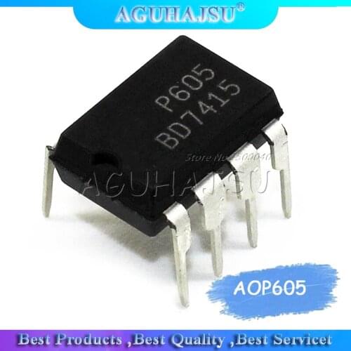 10PCS P605 AOP605 DIP-8 New and original power panel commonly used IC