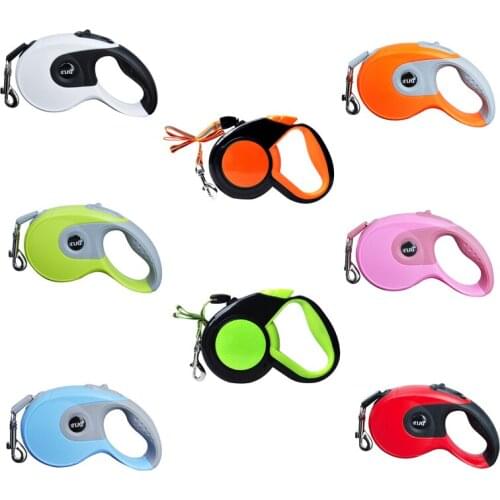 3M 5M Automatic Telescoping Cat Doggie Puppy Dog Retractable Leash Leads Harness Belt Traction Rope Pet Outdoor Walking Supply