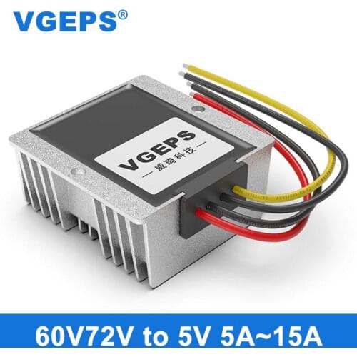 48V60V72V to 5V DC power module 20-85V to 5V car display power transformer converter