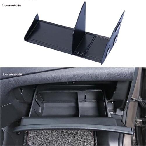 Car Co-pilot Storage Box Layered Partition Multifunctional Storage for Nissan X-trail Xtrail T32 2020 2019 2018 2017 2016 2015