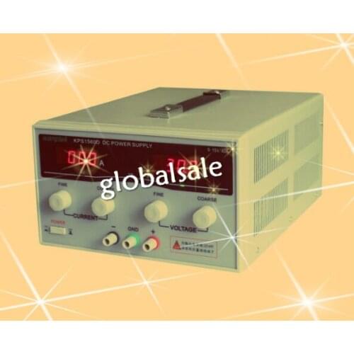 FREE SHIPPING KPS1560D 15V 60A digital adjustable DC Power Supply 900W High power Switch DC power supply 110/220V 0.1V 0.1A
