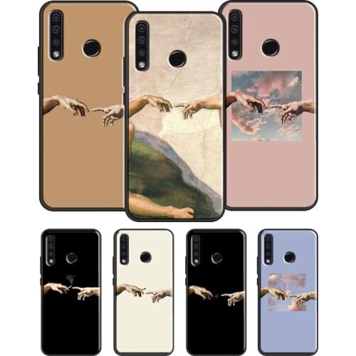 Hand Art Aesthetic Case For Huawei Honor 10i 9X 8X 7X V20 9 10 20 Lite 7A Pro 7C 8A 8C Y9 Y7 Y6 2019 Nova 5T