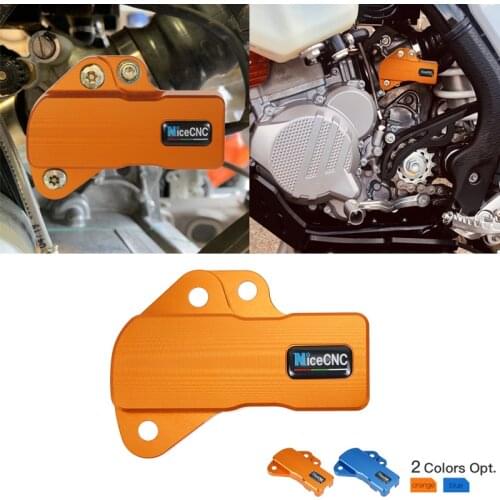 NICECNC TPS Sensor Guard For KTM EXC XCW TPi Sixdays 250 300 2018-2021 EXC XCW TPI 150 Husqvarna TE250i TE300i TX300i TE150i