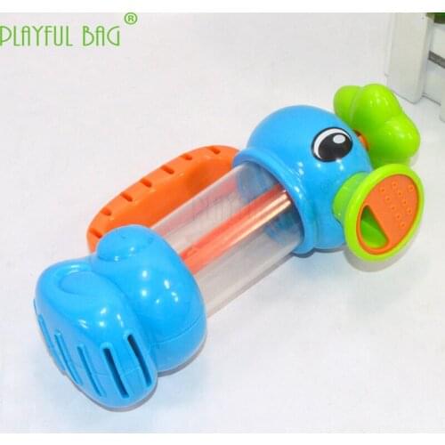 Baby toys seahorse pump pump faucet spray bathroom shower toys Baby flower sprinkler Increase hands-on capability E12