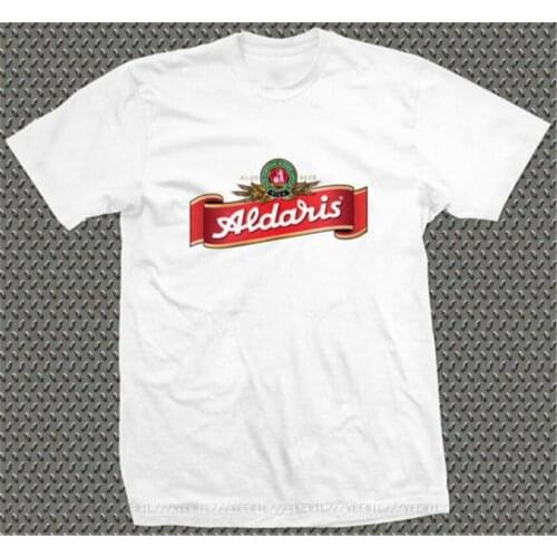 Mens Aldaris Beer Printed T Shirt Beer Festival Latvian Real Ale CAMRA Riga Cool Casual Pride Fitness T Shirt Men Unisex New