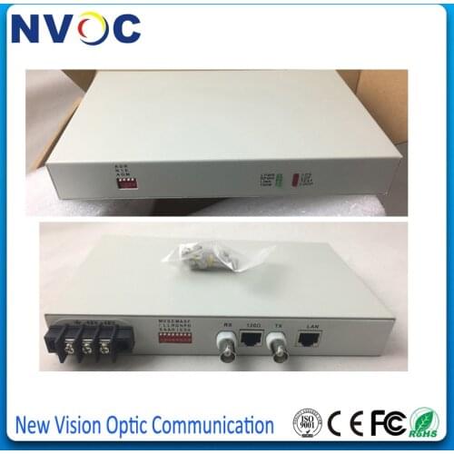 1FE Ethernet to E1 Converter,2M transparent conversion,10/100 adaptive, VLAN, DeskTop, AC220V or 48V Euro Power Supply