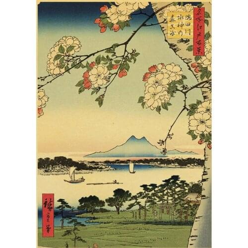 Lot style Choose Nostalgia Japanese old style Art print Silk poster Home Wall Decor