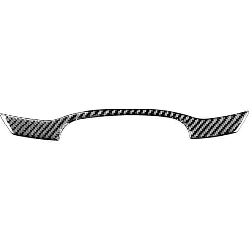 Car Interior Mouldings Automotive Genuine Carbon Fiber Instrument Panel Moulding Strip for Audi A6L A7 2019 LHD RHD