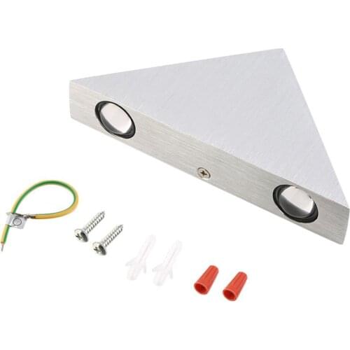 High Power Trigonal Wall Sconce Super Bright 1W Led Night Light Portable Patio Lamp Durable Modern Decor Light Clearance Sale