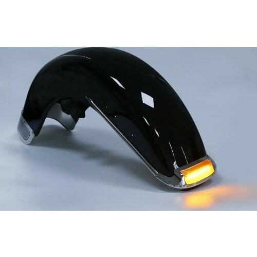 Motorcycle Front Fender For Harley Touring Electra Tri Glide Ultra Classic Limited 2014-2021 Unpainted /Black