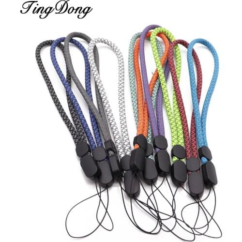 Adjustable Wrist Strap Hand Lanyard For Phone for iPhone for Samsung Camera USB Flash Drives Keys ID Card keycord keychain