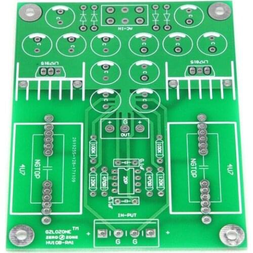 SUQIYA-HV10B Headphone Amplifier PCB - Reference RA1 Circuit - AC Edition