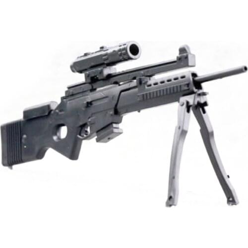 1/6 SL8 Toy Gun Model Assembly Puzzles Building Bricks Gun Soldier Weapon Action Figure