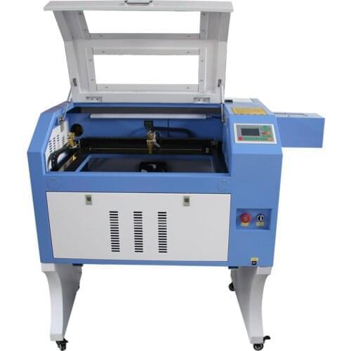 80W laser engraver cutter machine ruida system can crave wood plywood glass CE FDA desktop 4060 6040 cnc machine
