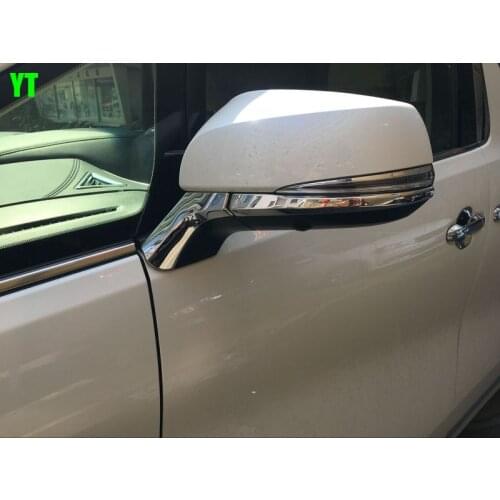 Car Abs Chrome Front fog Trim for toyota Alphard 2016 2Pcs/lot,auto exterior accessories