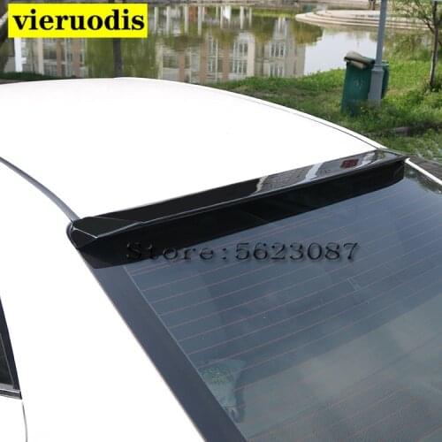 Car Accessories For Toyota Corolla 2014 2015 2016 ABS Plastic Rear Roof Spoiler Primer Color Tail Wing Decoration