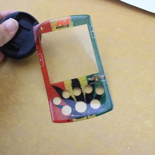 Beautiful dome logo epoxy sticker