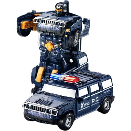 Remote Control Car Model Action Figure Children Transform Car Robot Toy Deformation Model Children Toys Birthday Christmas Gifts