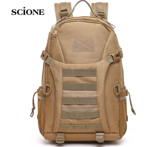 Men Outdoor Military Army Tactical Backpack Trekking Sport Travel Rucksacks Camping Hiking Hunting Camouflage Knapsack X154A