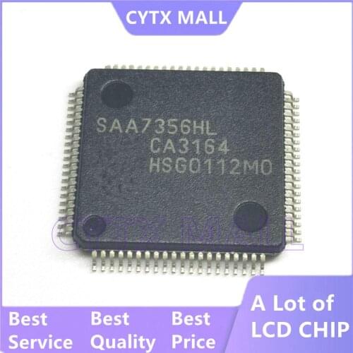 5PCS SAA7356HL SAA7356 7356 QFP