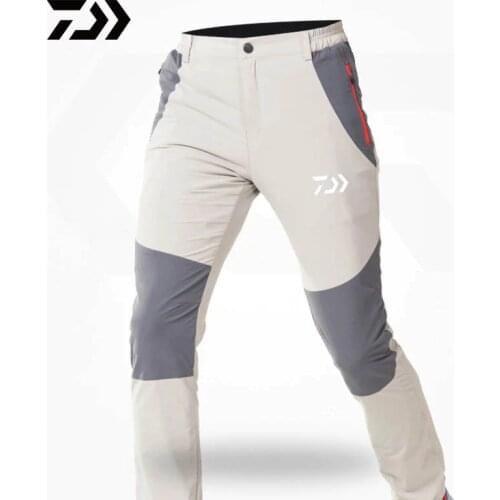 New DAIWA Outdoor Sport Clothing Professional Men Fishing Pants Men Anti-UV Clothes DAWA Quick Dry Waterproof Breathable Pants