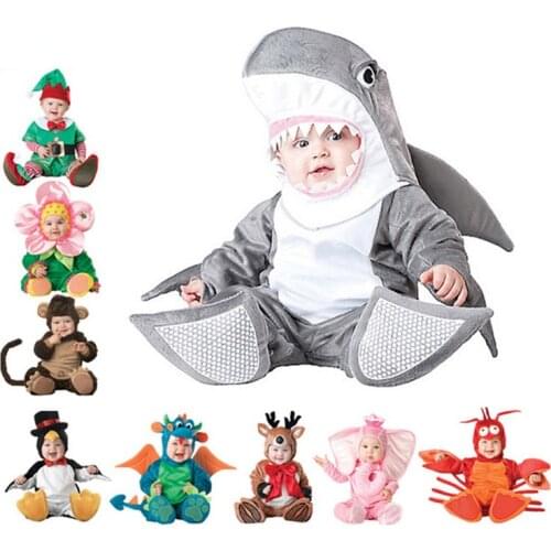 New Design High Quality Baby Boys Girls Halloween Bat Vampire Costume Romper Kids Clothing Set Animal Costume