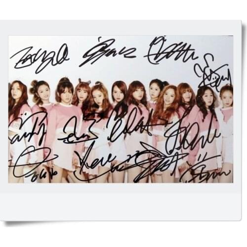 Signed WJSN autographed original group photo 6 inches freeshipping 2 Versions 062017