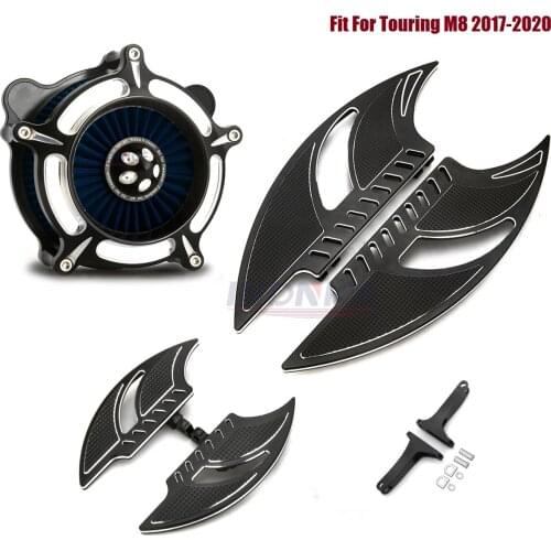 Rider Floorboards Foot peg Air Cleaner Fit For harley 2018-2020 FLHC Softail Heritage Classic M8