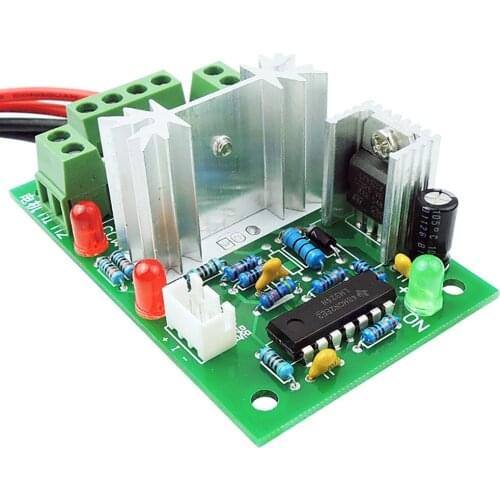 DC 12V 24V 30V Motor speed Controller Reversible PWM Control Forward / Reverse Switch Width Modulation regulator Reversible