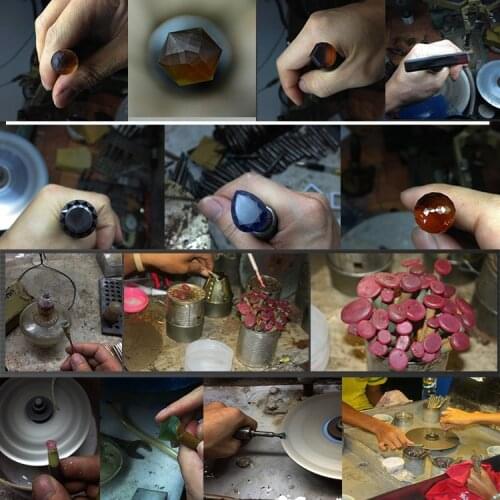 Gem Stone Grinding Machine faceting Wheel 96 index jewelry faceting machine