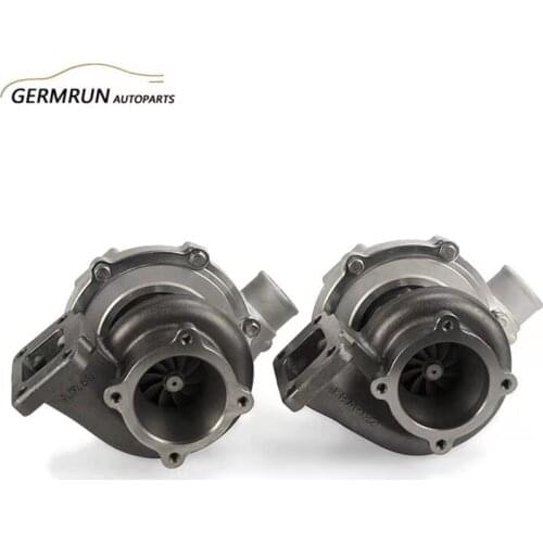 Turbocompresor GTX3076-58 GTX3076 GTX30, cojinete de rueda forjado T3, 4 pernos