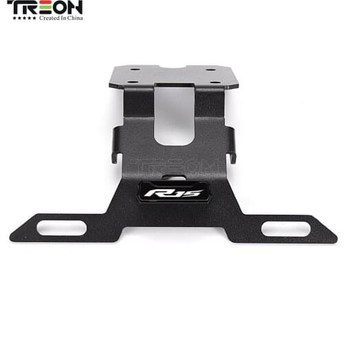 Treonk For YAMAHA YZF R15 YZFR15 V3 2017-2019 Rear License Number Plate Frame Holder Bracket Tail Tidy Fender with Led Light