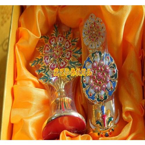 Gallic flower / eight for / copper gilded flowers for eight Gallic duo Ma /Tantric