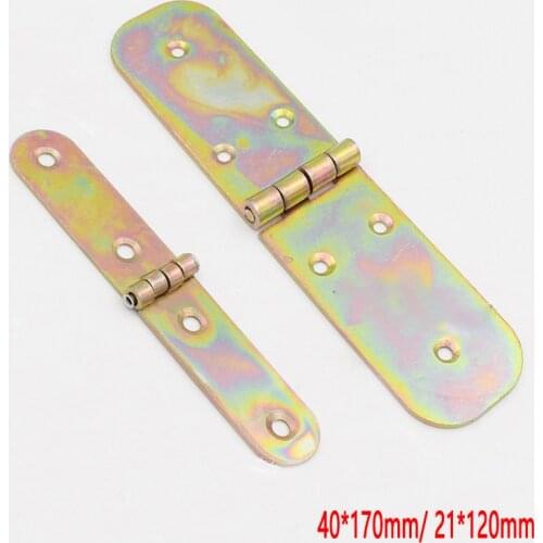 1*40*170mm/21*120mm Iron Backflap Shaped Hinge for Furniture Flap Hinge Counter
