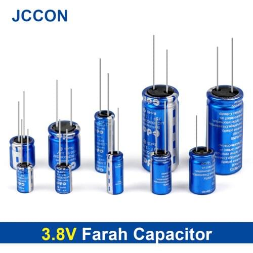 3.8V Farah Capacitor Taiwan CDA 10F/40F/100F/120F/250F/500F/750F Vehicle Traveling Data Recorder Super Capacitor D-Type