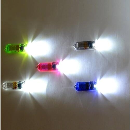 Keychain Flashlight Outdoor Led Torch USB Charging Portable Tube 2 Modes Lamp Compact Keyring Light Rechargeable Mini 45LM