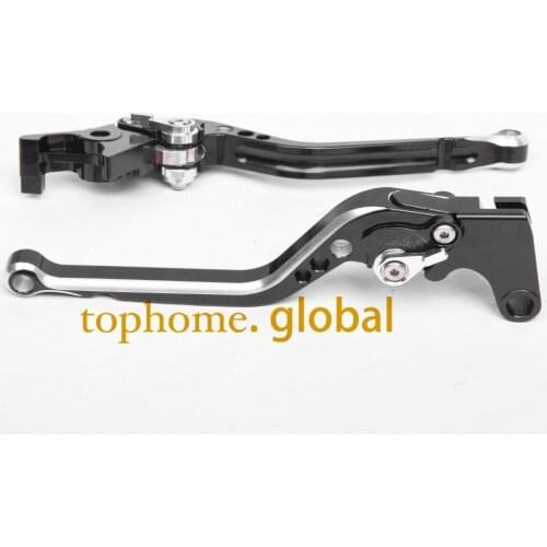 CNC Motorcycles Brake Clutch Levers Regular size Mixed Black&Silver Color For Yamaha FZS1000 2001-2002 2003 2004 2005