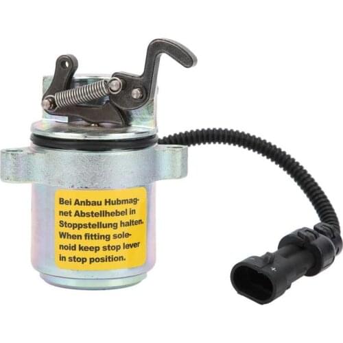 DC 12V Shutdown Solenoid Valve For Engine Control Stop Shut Off Accessories With Great Workmanship