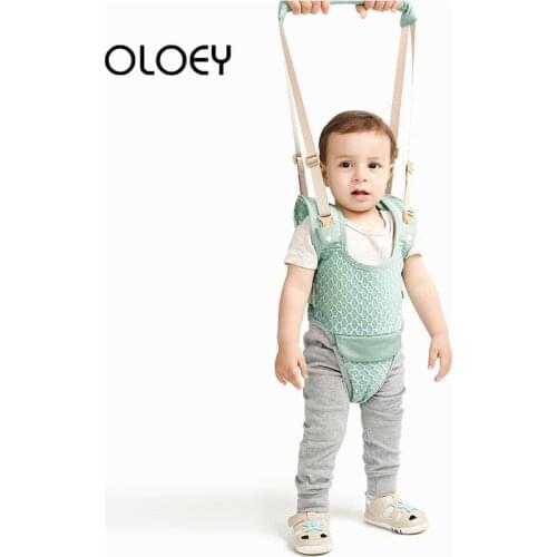 OLOEY Baby Walker Learning Belt Toddler Walker Detachable Adjustable Stand Up Walking Harness Safety Toddler Leashes Strap Walk